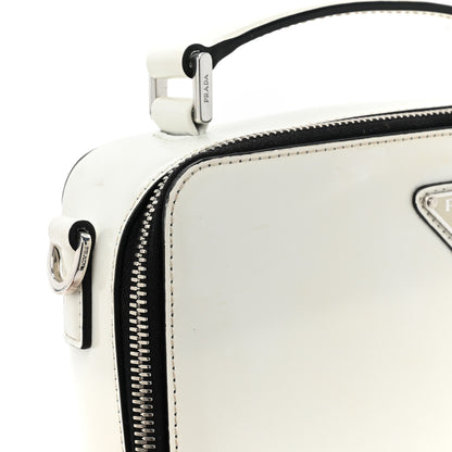 Prada Spazzolato Medium Brique Crossbody Bag White 11 of 11