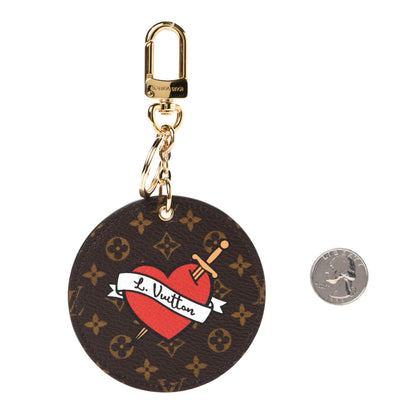 Louis Vuitton Monogram Stories Bag Charm Key Holder 2 of 4