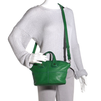 Givenchy Sugar Goatskin Micro Nightingale Emerald 2 of 9