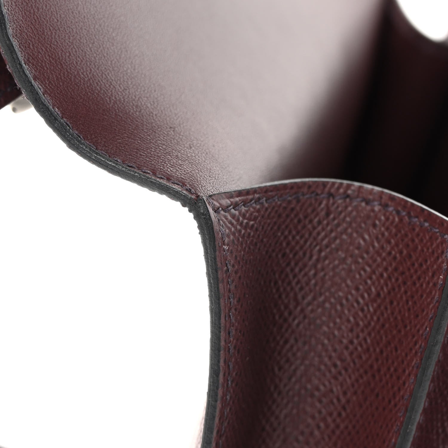 Hermes Epsom Enamel Constance 18 Rouge Sellier Framboise 11 of 14