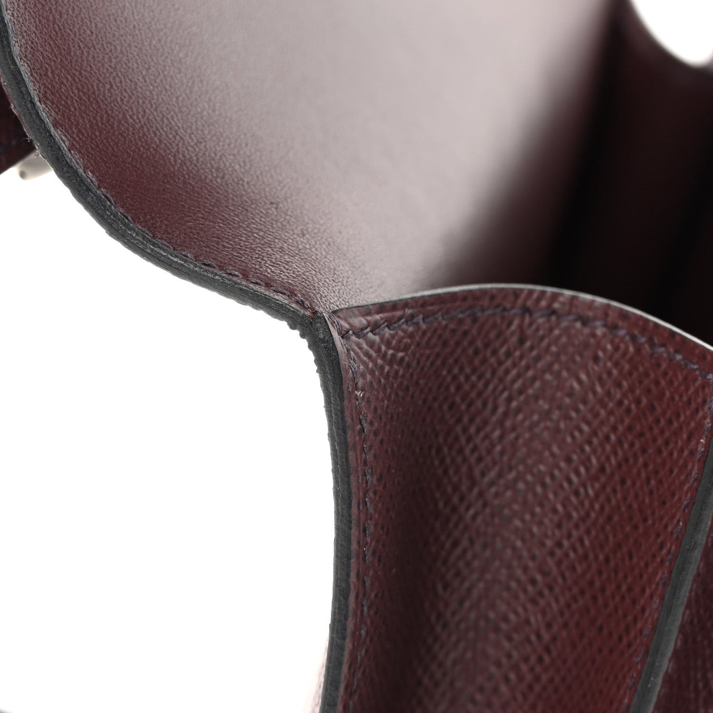 Epsom Enamel Constance 18 Rouge Sellier Framboise Rouge