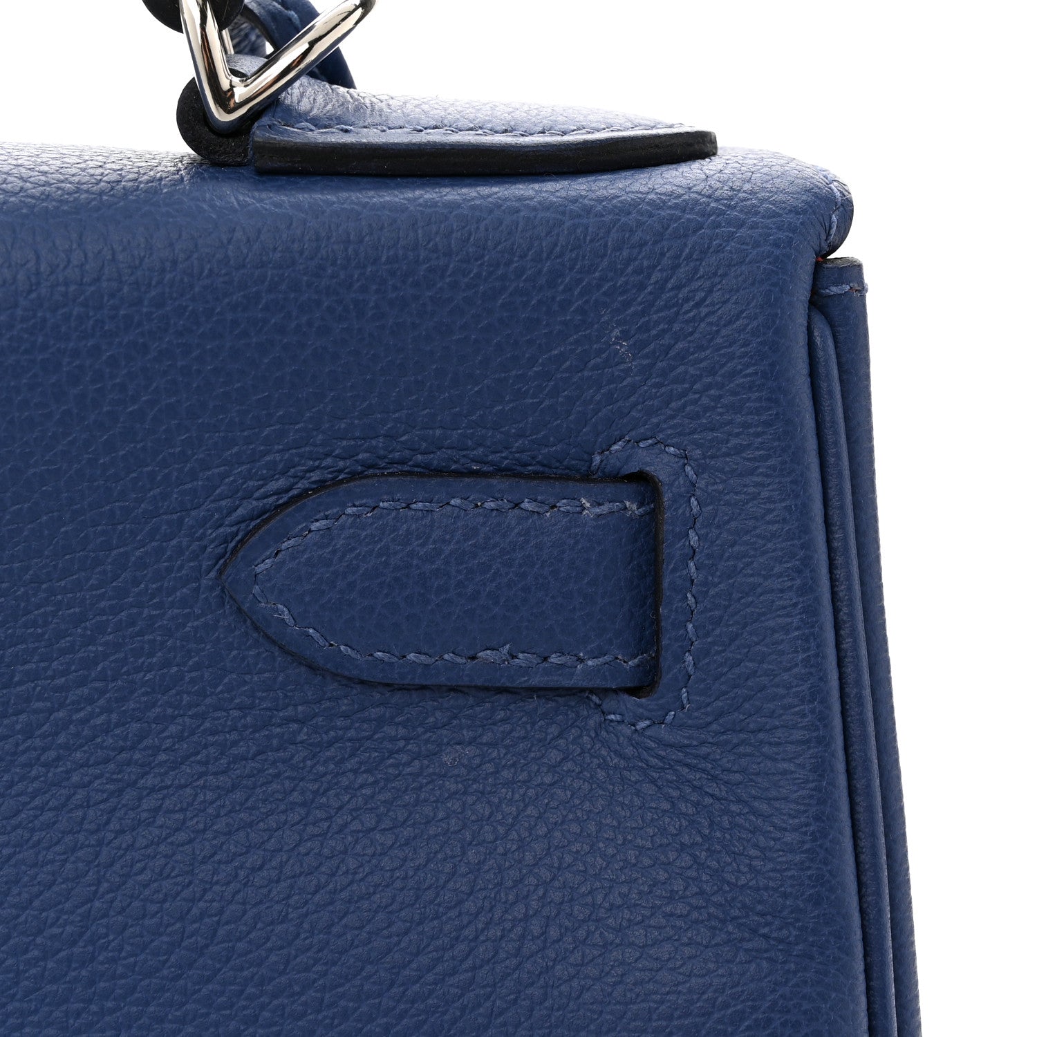 Hermes Evercolor Verso Kelly Retourne 28 Bleu Brighton Capucine 12 of 13