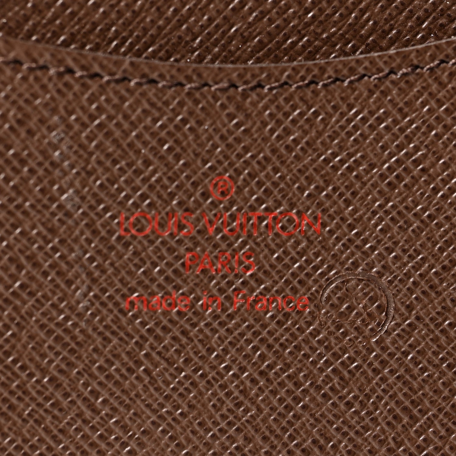 Louis Vuitton Damier Ebene Travel Agenda Organizer 7 of 9