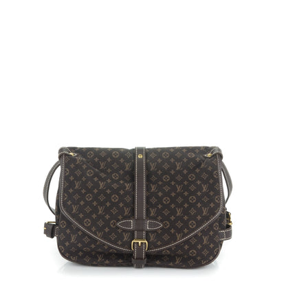 Louis Vuitton Monogram Mini Lin Saumur Ebene 1 of 8