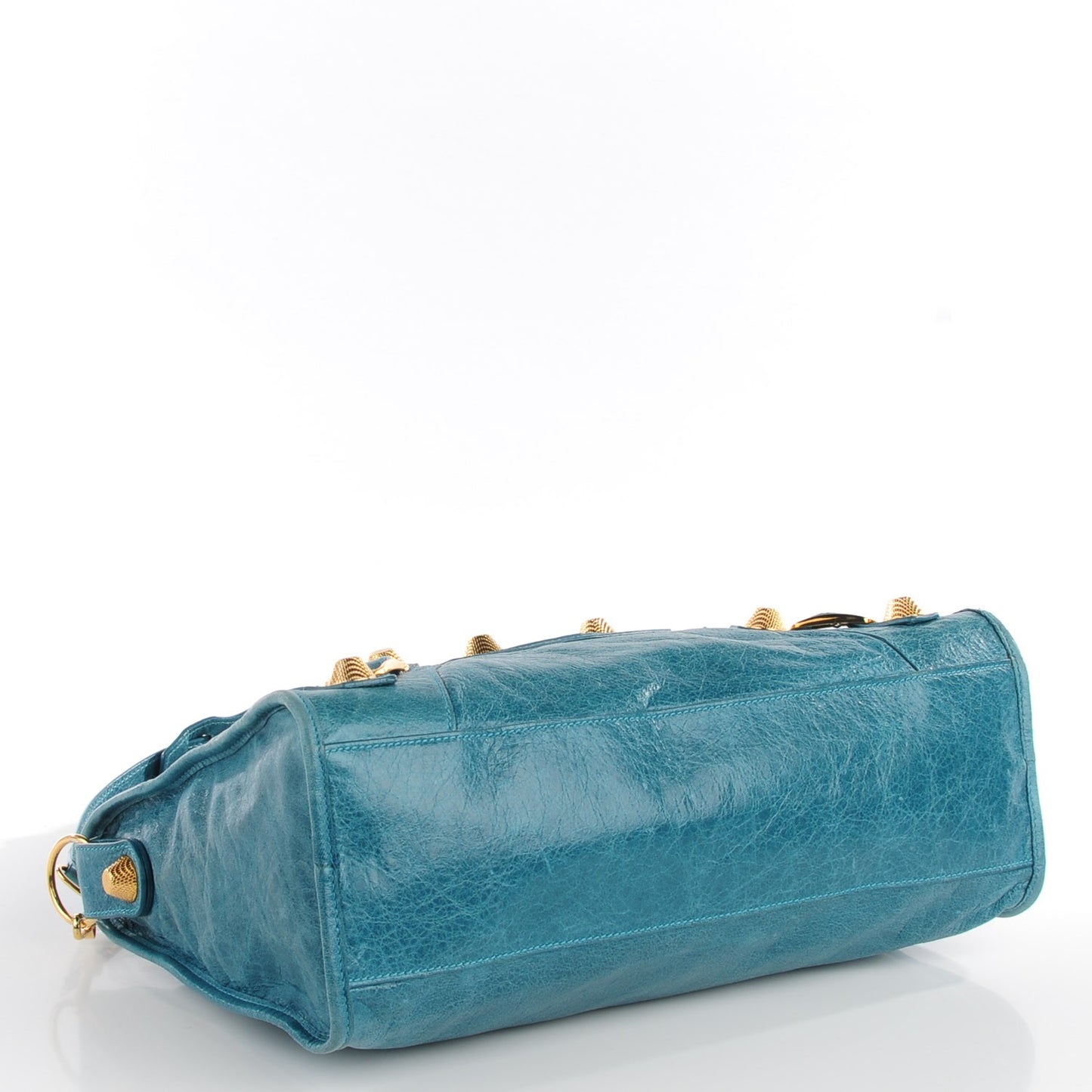 Agneau Giant 21 Gold Hardware City Turquoise