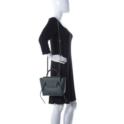 Celine Grained Calfskin Nano Belt Bag Amazone 2 of 9
