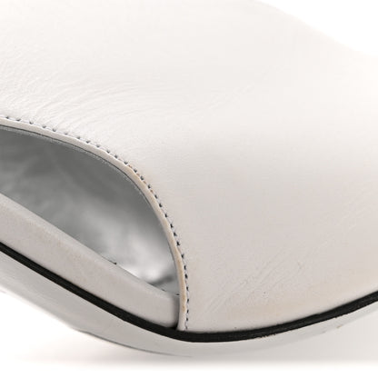 Givenchy Smooth Calfskin Lookbook 95mm Mules 37 White 10 of 11