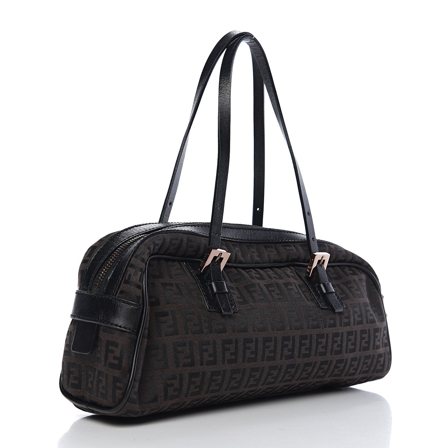 Zucchino Small Buckle Tote Brown