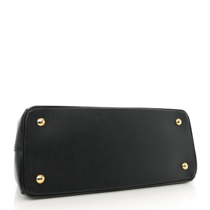 Prada Saffiano Lux Medium Tote Militaire 4 of 14
