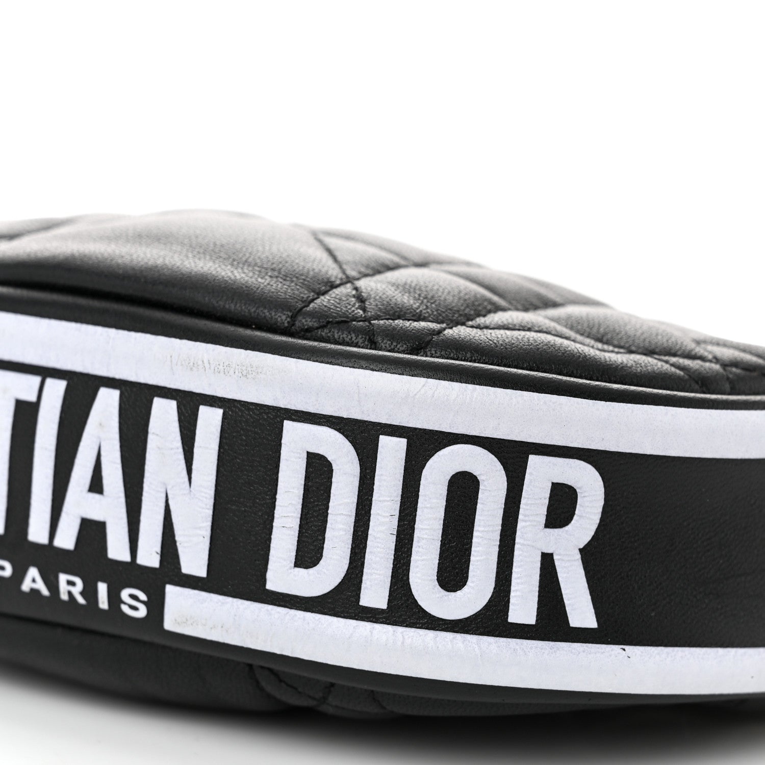 Christian Dior Lambskin Cannage Micro Dior Vibe Hobo Bag Black 10 of 11