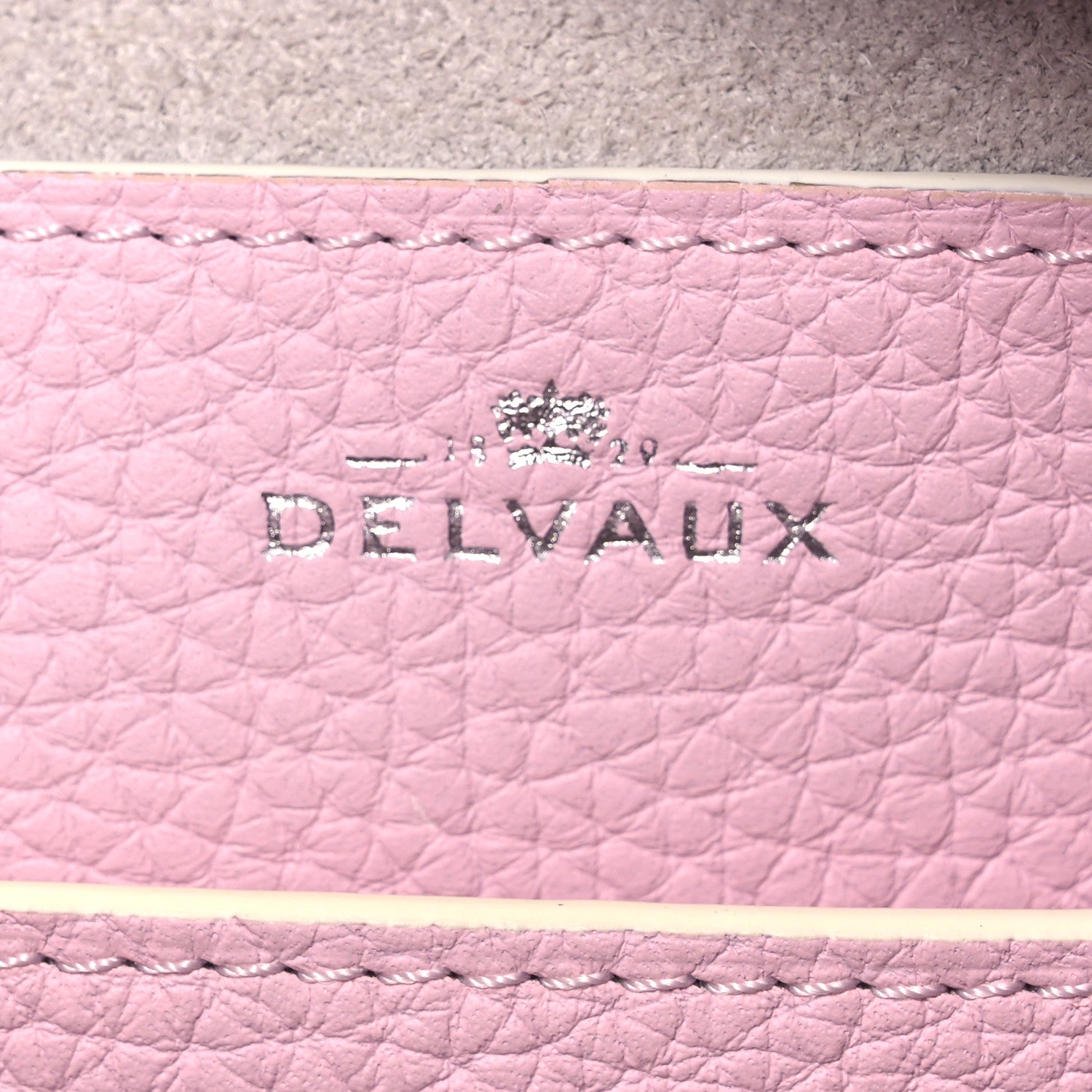 Delvaux Taurillon Soft Mini Cool Box Satchel Light Pink 7 of 14
