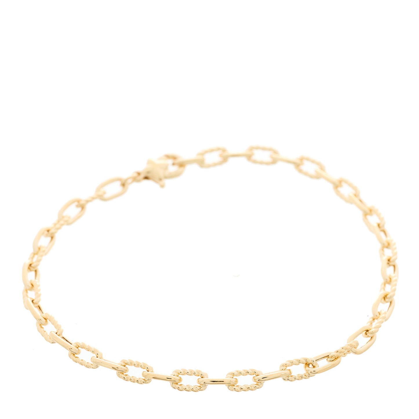 18K Yellow Gold Madison 3mm Classic Chain Bracelet