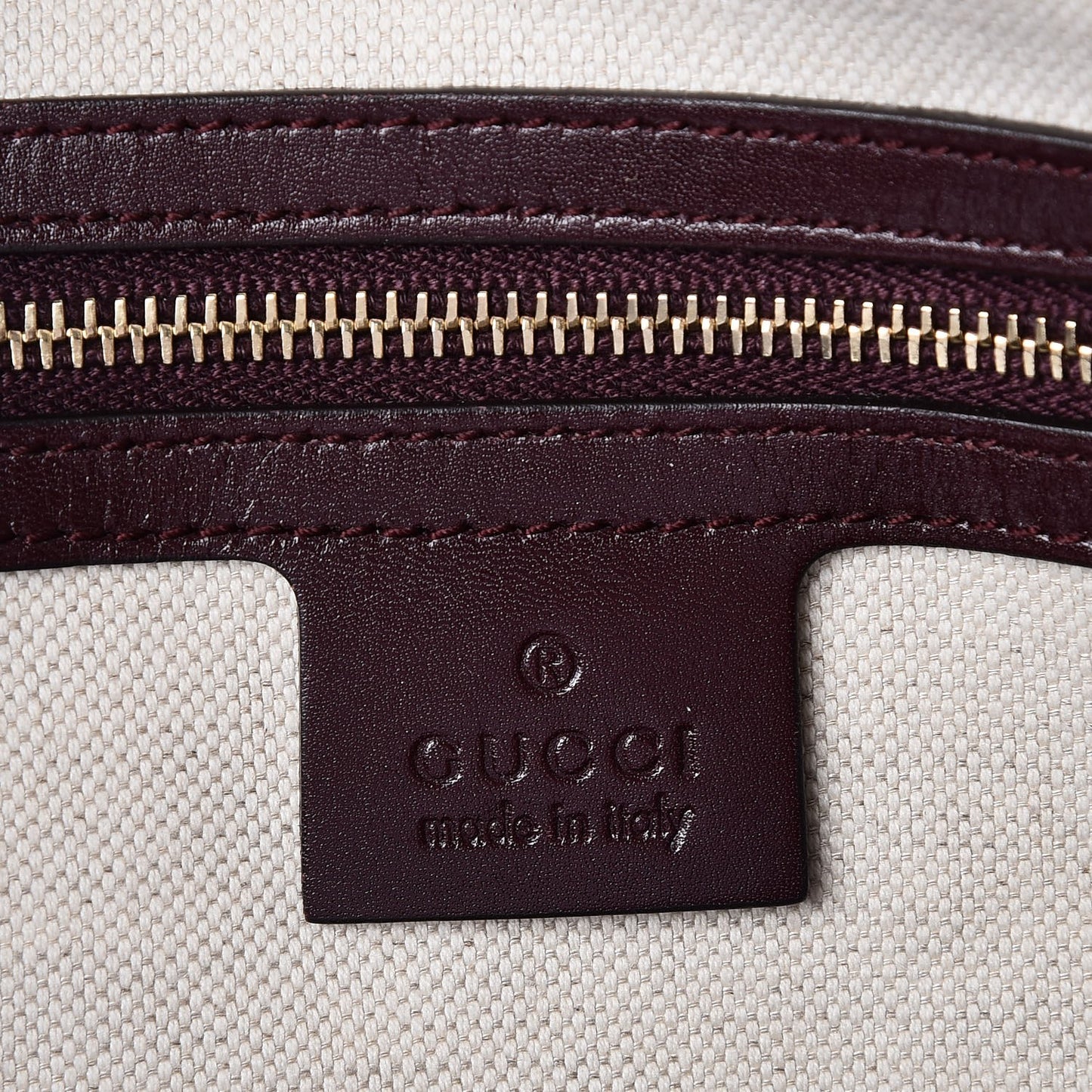 Imprime Monogram Medium Boston Bordeaux
