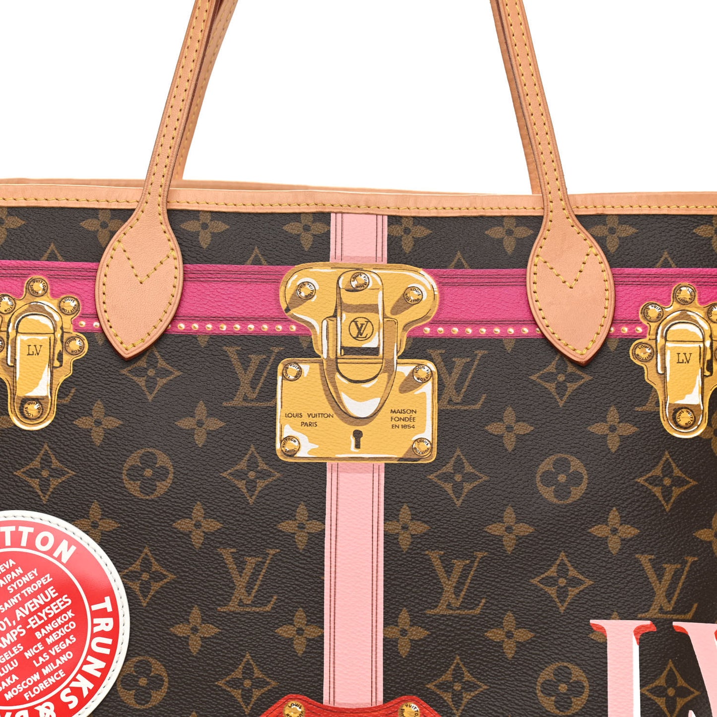 Monogram Summer Trunks Neo Neverfull MM