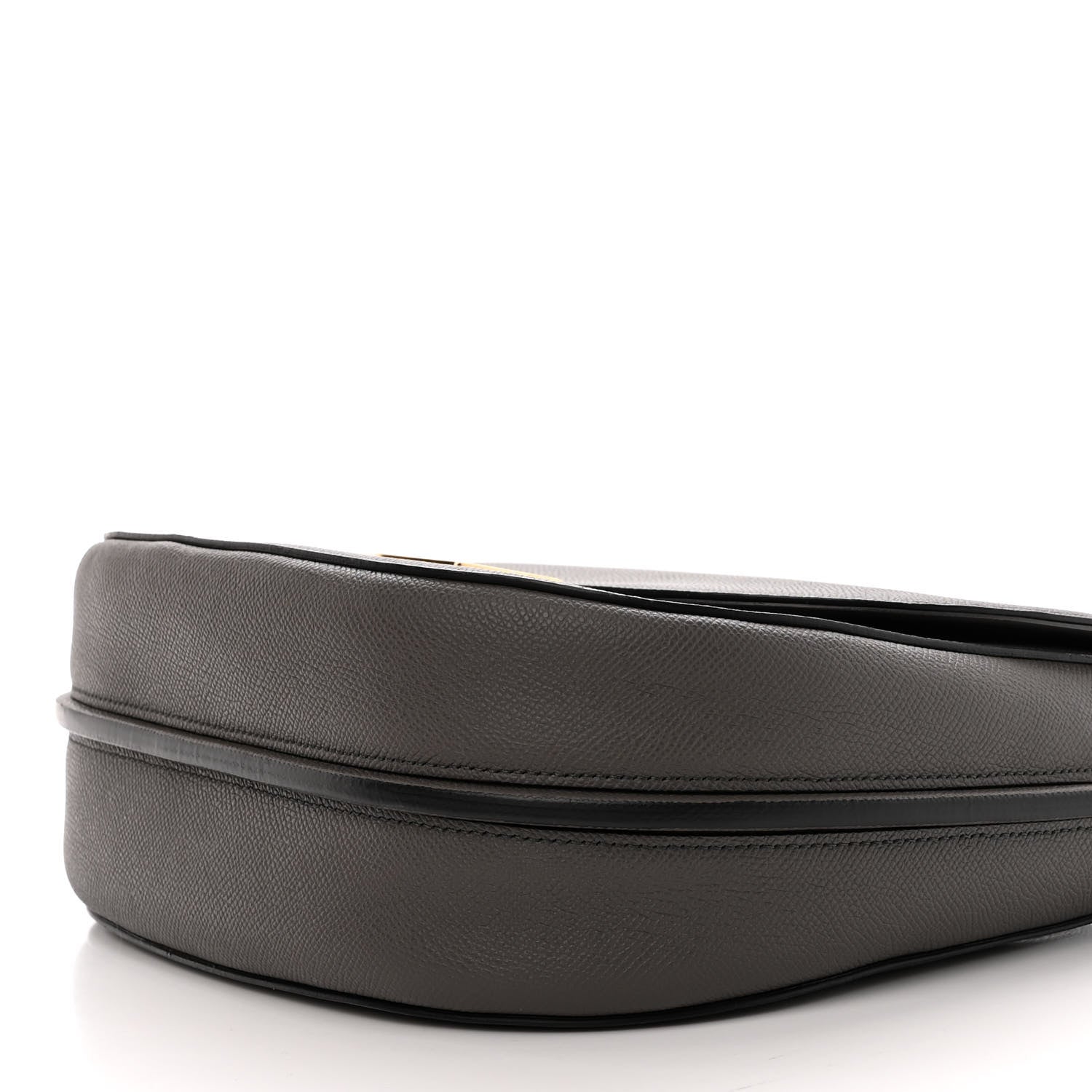 Celine Grained Calfskin Medium Trotteur Light Anthracite 10 of 14