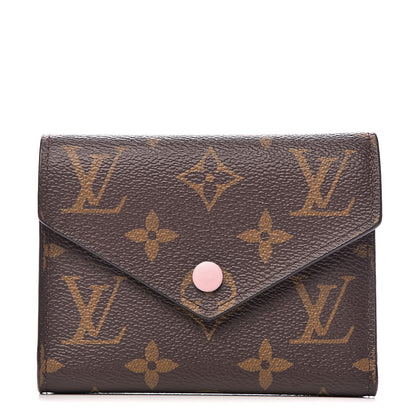 Louis Vuitton Monogram Victorine Wallet Rose Ballerine 1 of 8