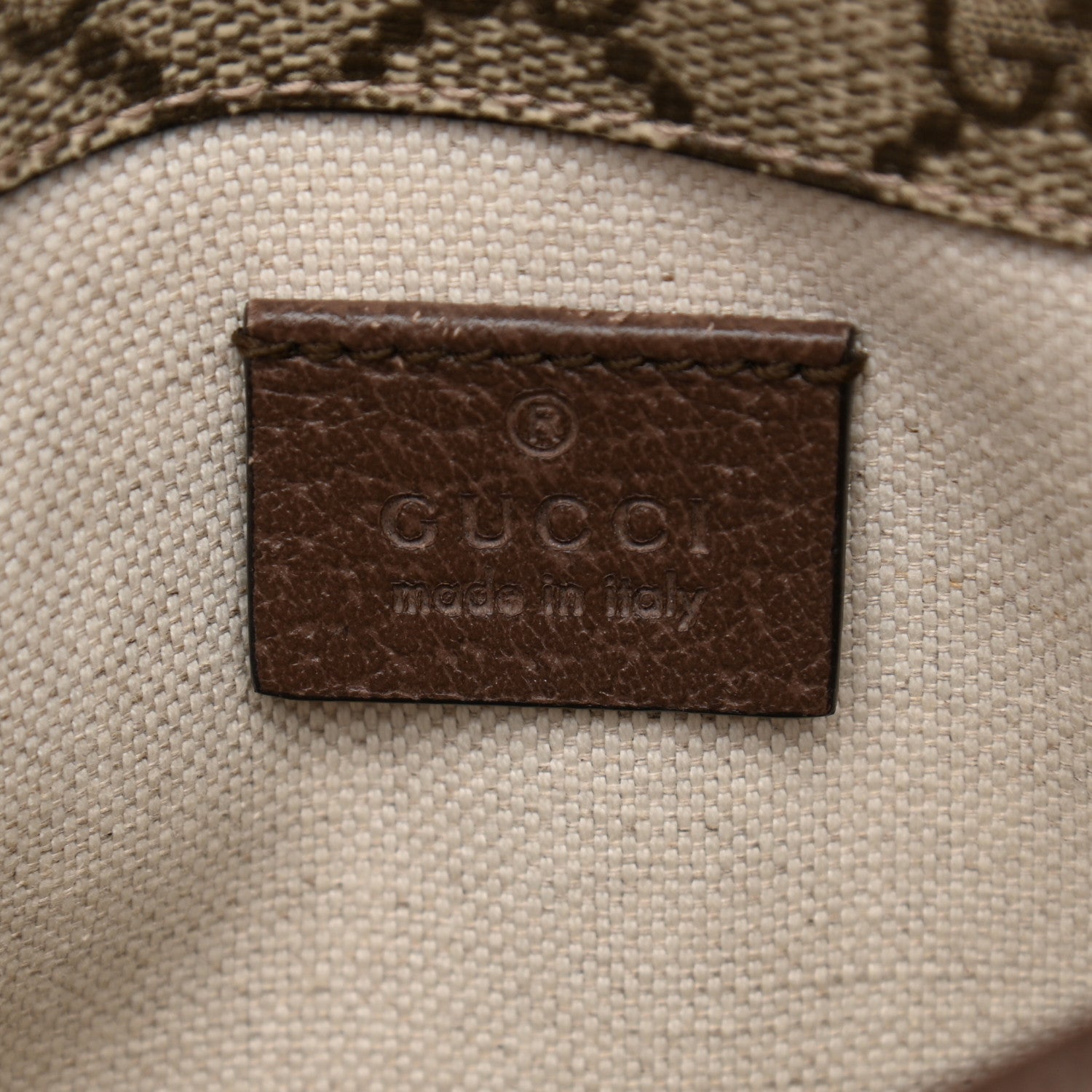 Gucci GG Supreme Monogram Neo Vintage Web Belt Bag Brown 6 of 12