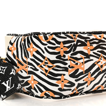 Louis Vuitton Monogram Giant Jungle Beach Pouch Ivory 10 of 12