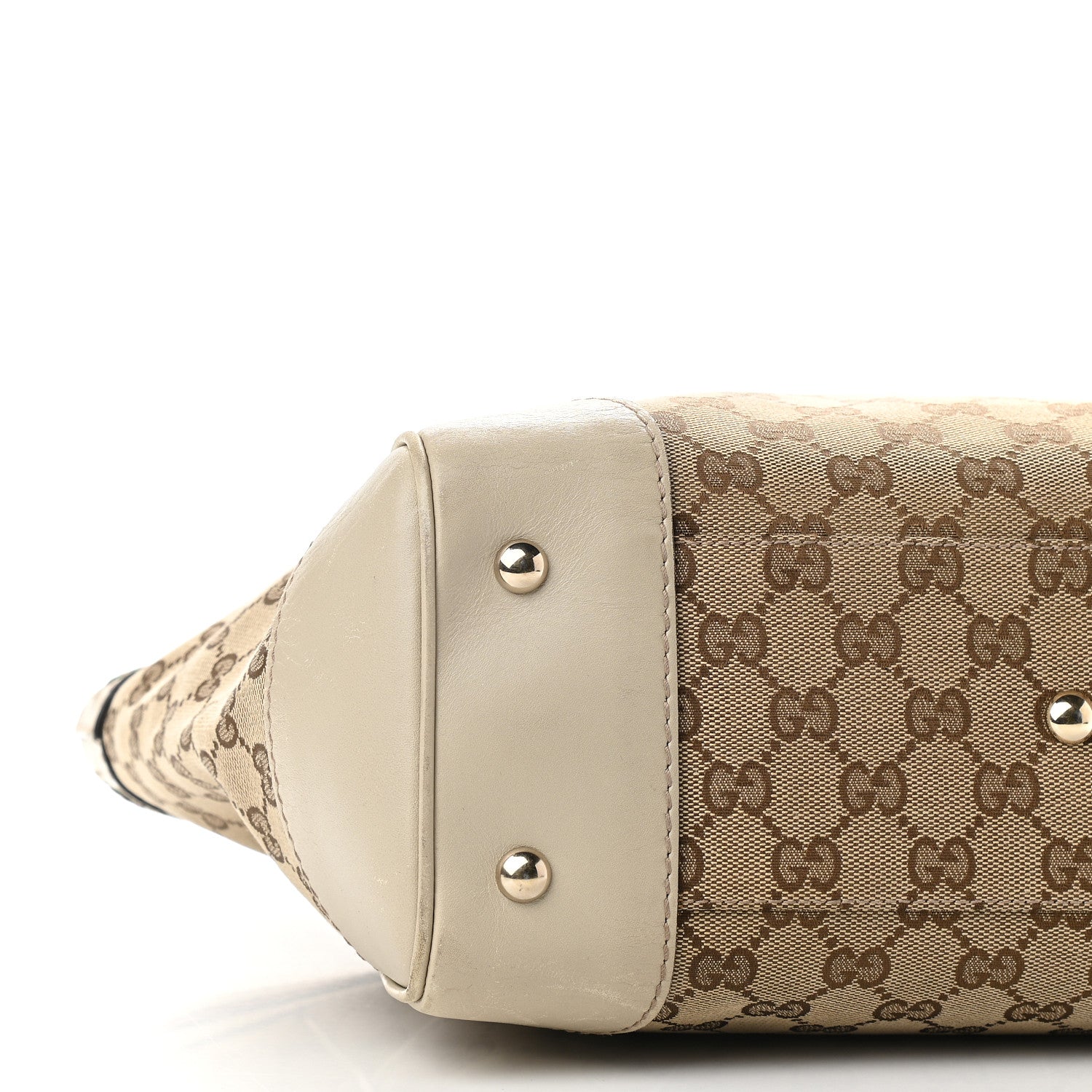 Gucci Monogram Web Medium Mayfair Tote Gold 8 of 11