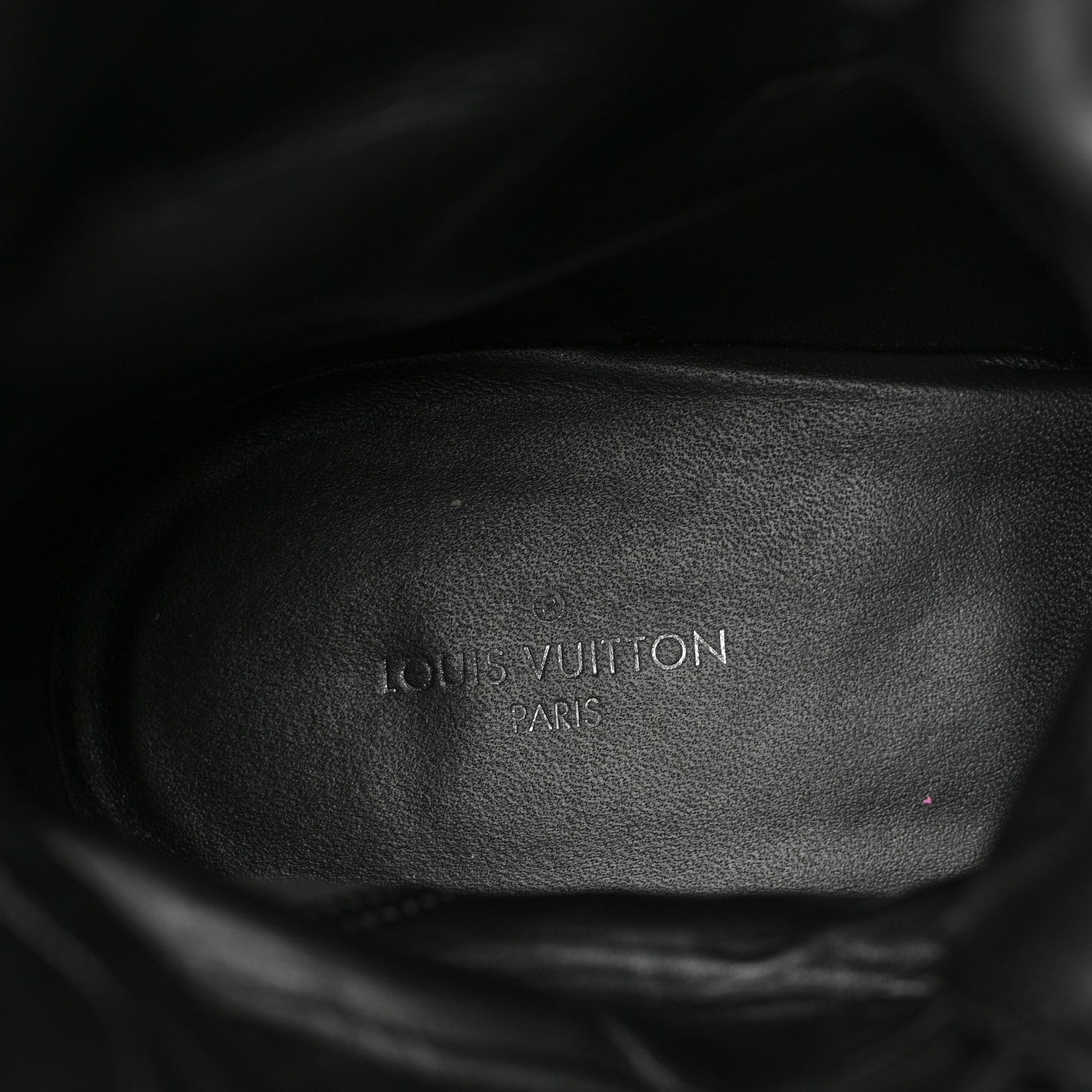 Louis Vuitton Suede Calfskin Crocodile Embossed Patent Monogram Laureate Platform Desert Boots 37 Black 8 of 14