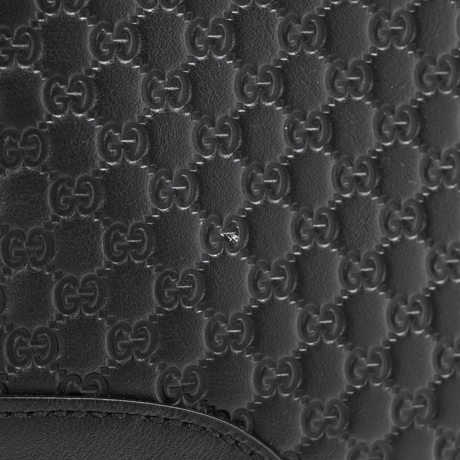 Gucci Microguccissima Mini Bree Messenger Bag Black 11 of 15