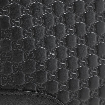 Gucci Microguccissima Mini Bree Messenger Bag Black 11 of 15