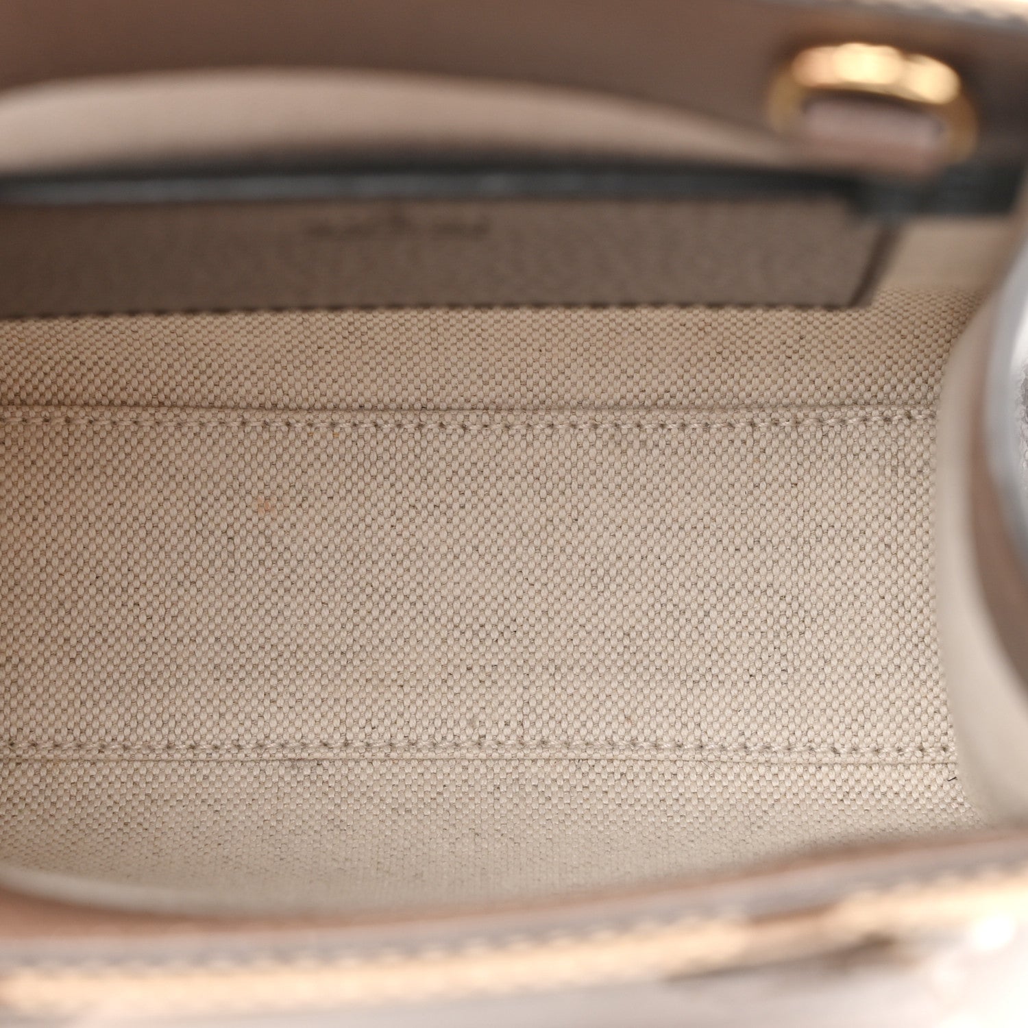 Gucci Monogram Jumbo GG Textured Dollar Calfskin Web Mini Vertical Tote Camel Ebony New Acero 5 of 12