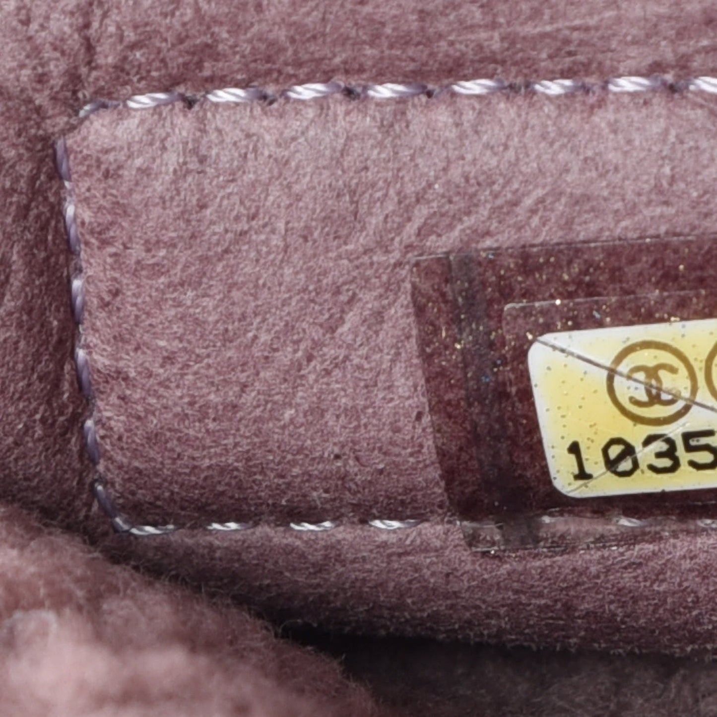 Shearling Quilted Medium Single Flap Purple