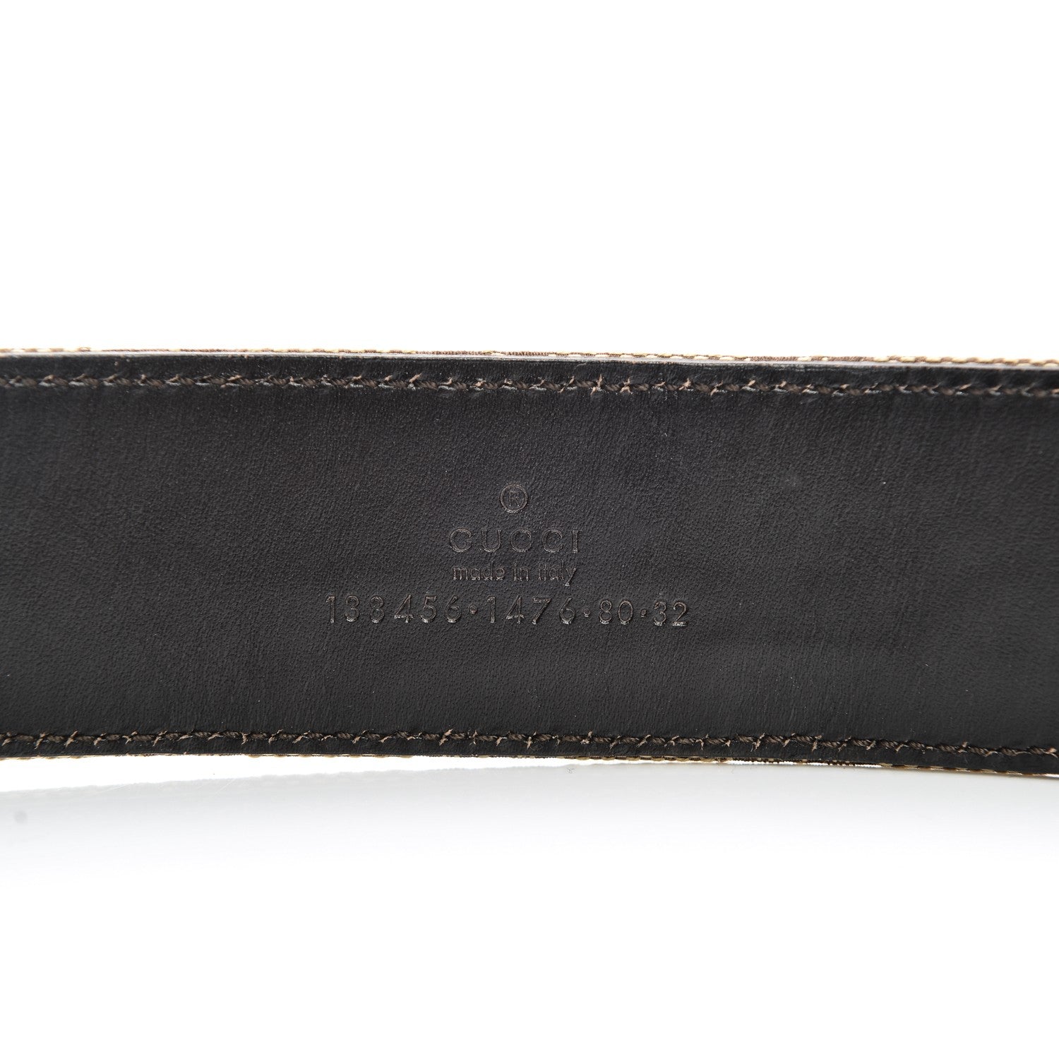 Gucci Monogram Bamboo G Belt 80 32 5 of 6