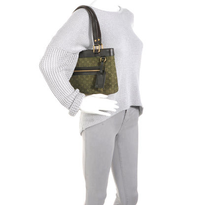 Louis Vuitton Mini Monogram Lucille PM Kaki 2 of 7