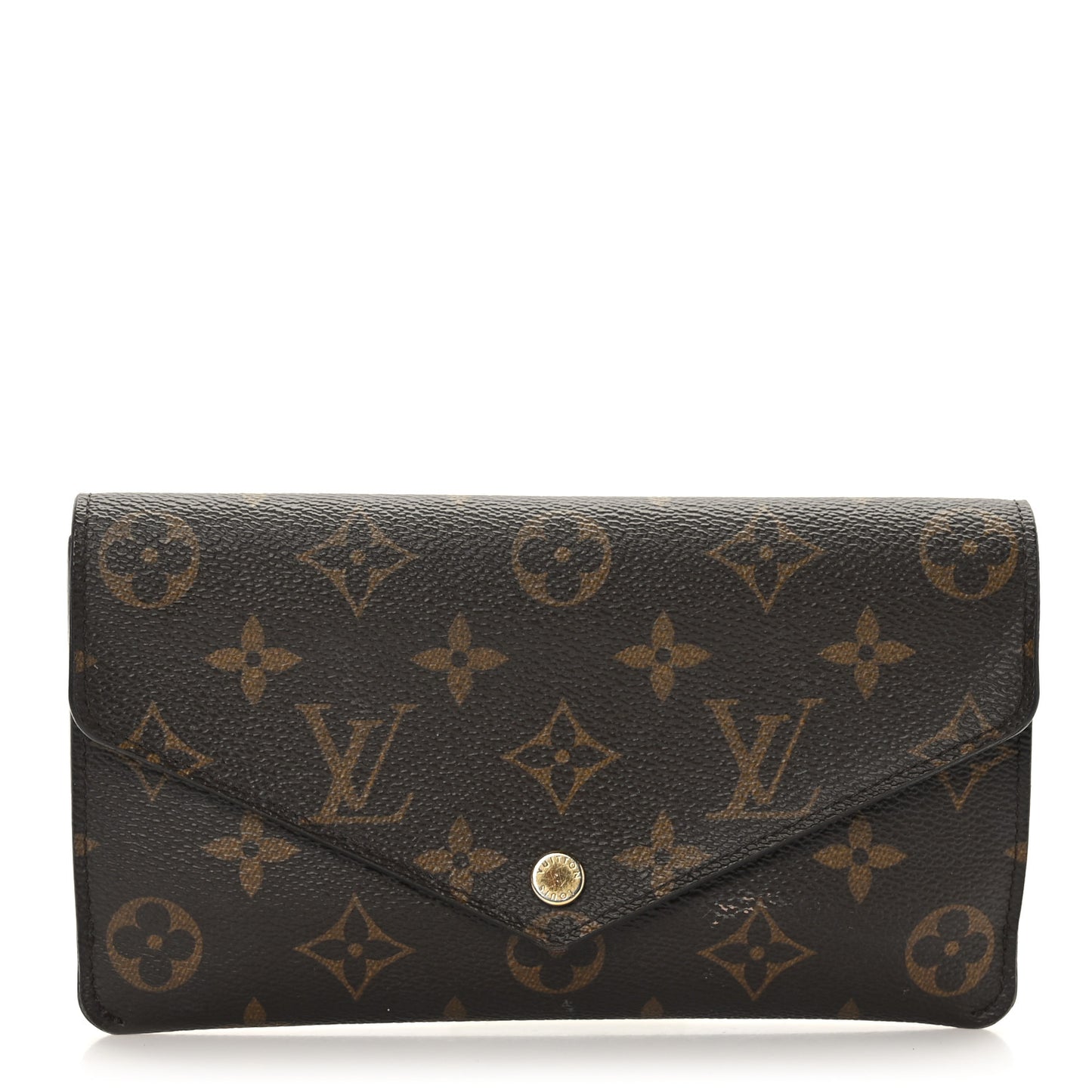 LOUIS VUITTON Monogram Jeanne Wallet Fuchsia