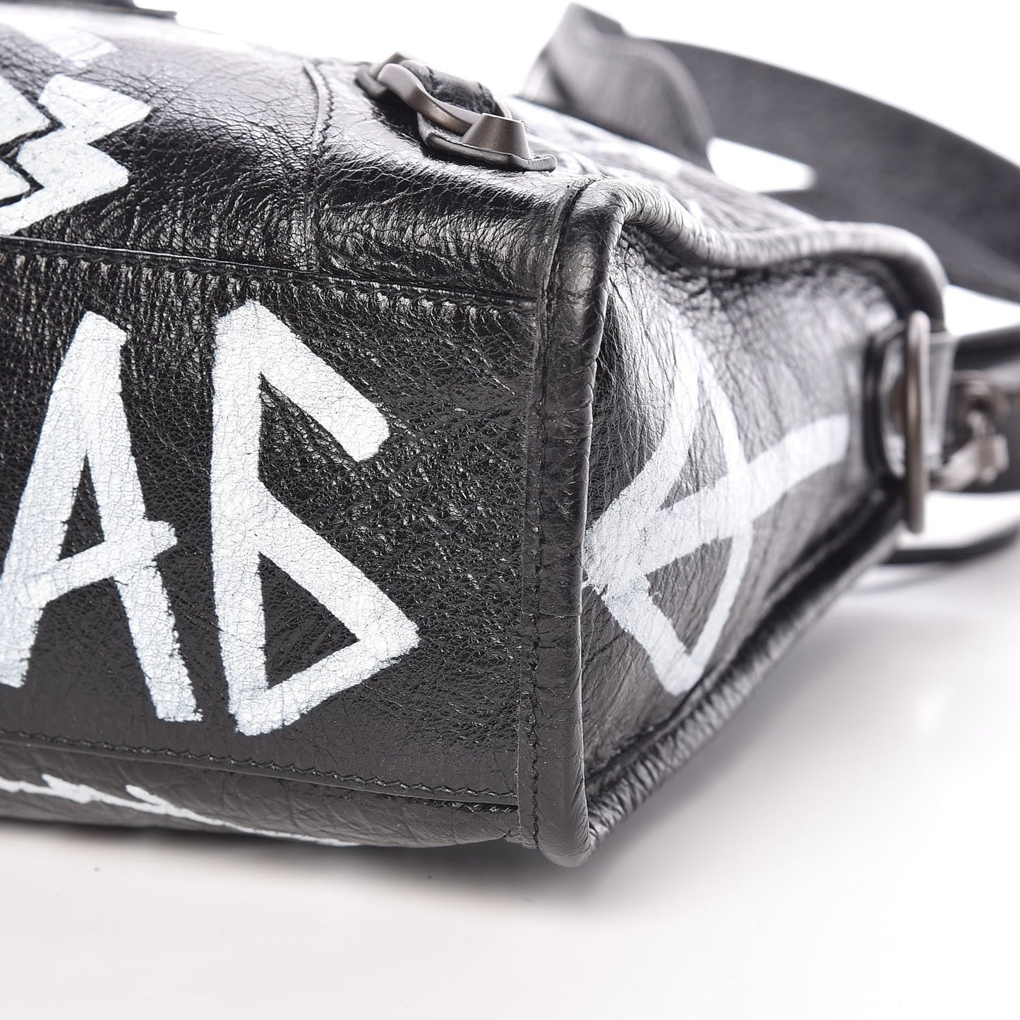 Agneau Classic Hardware Graffiti All Over S City Black