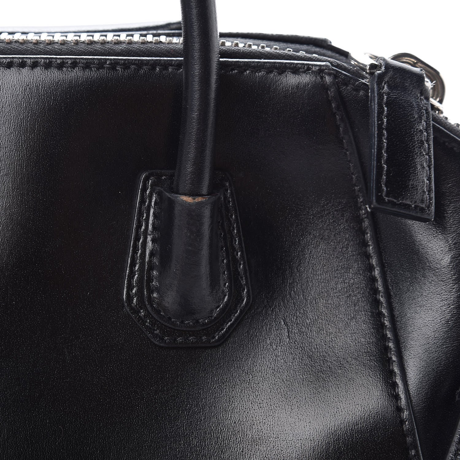 Givenchy Shiny Lord Calfskin Mini Antigona Black 16 of 19