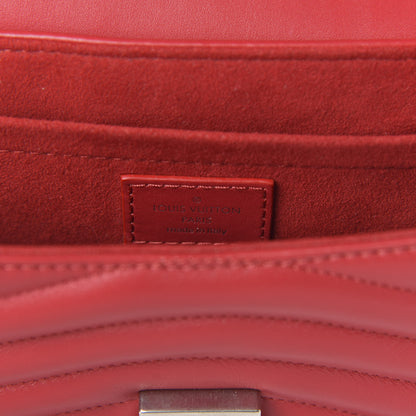 Louis Vuitton Calfskin New Wave Chain MM Ecarlate 8 of 10