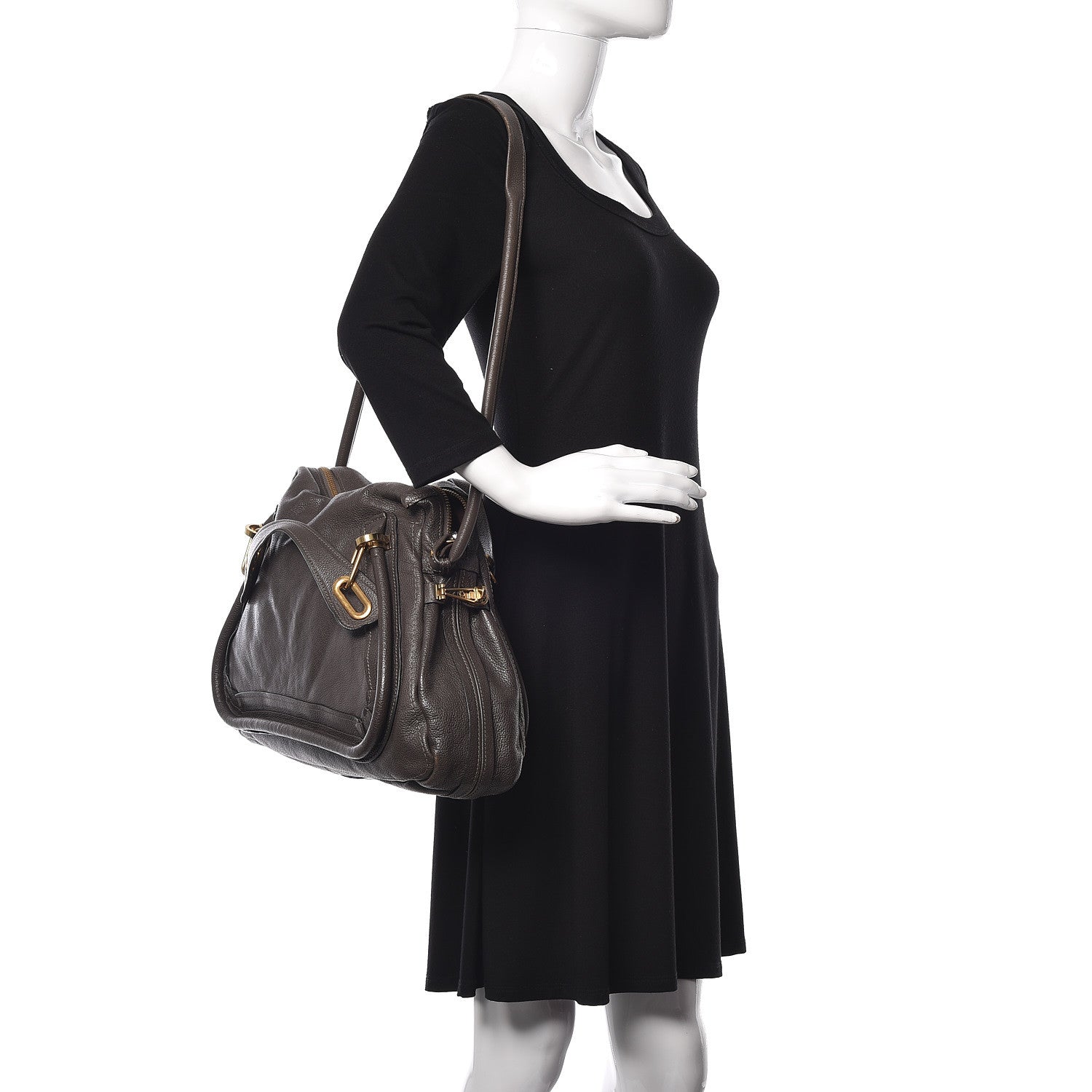 Chloe Calfskin Large Paraty Rock 2 of 19