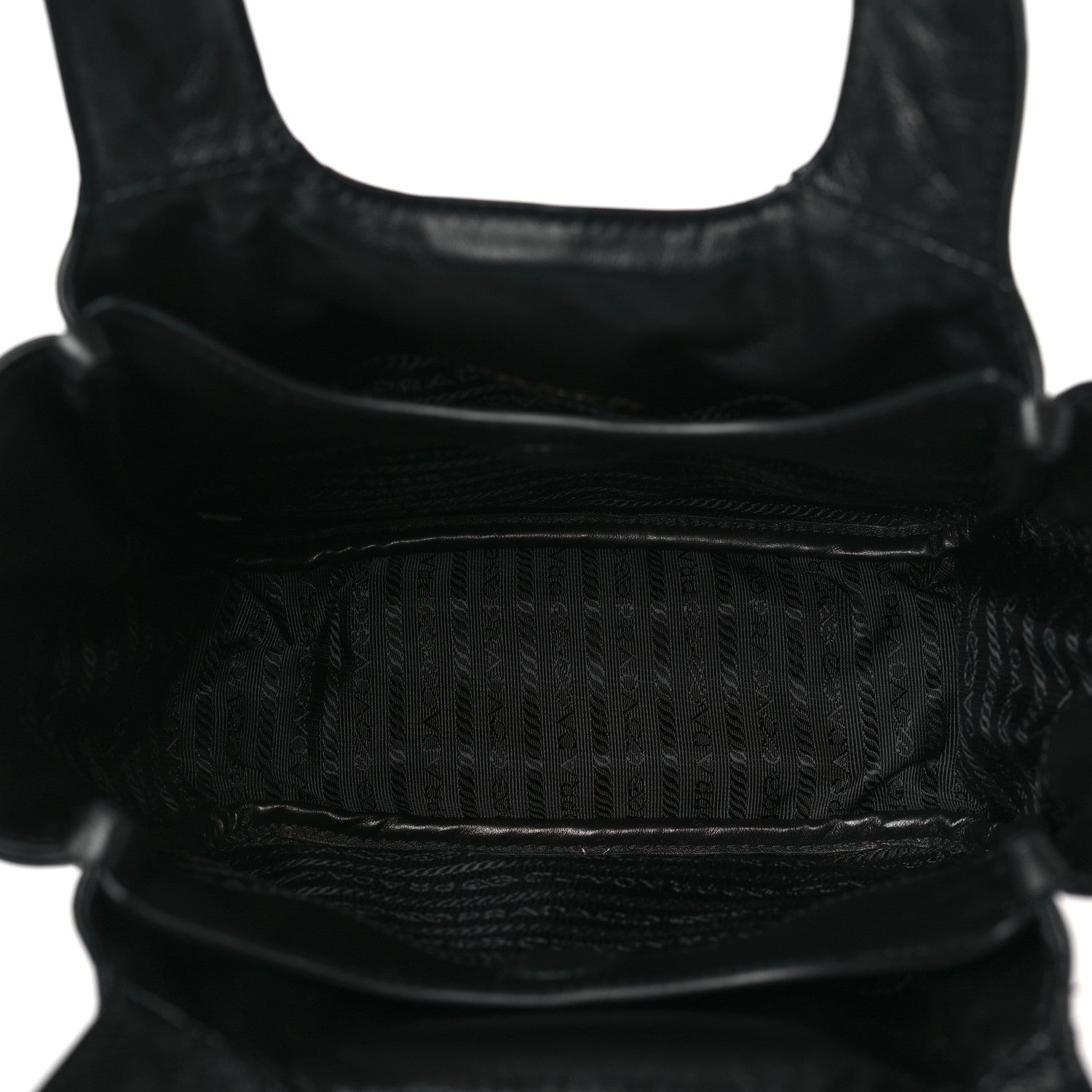 Prada Nappa Quilted Dynamique Tote Black 5 of 8