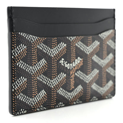 Goyard Goyardine Saint Sulpice Card Holder Black 3 of 7