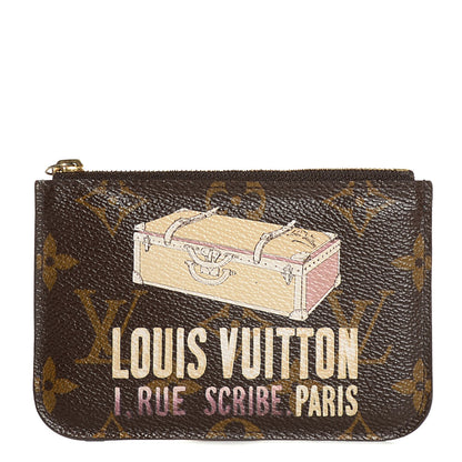 Louis Vuitton Monogram Affiche Pochette Key Pouch 1 of 7