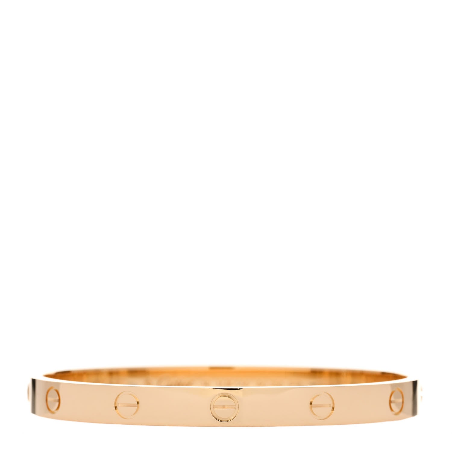 Cartier 18K Yellow Gold LOVE Bracelet 18 1 of 4