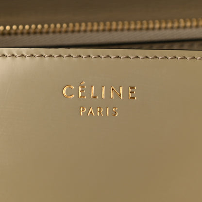 Celine Spazzolato Calfskin Medium Classic Box Flap Bag Quartz 6 of 10