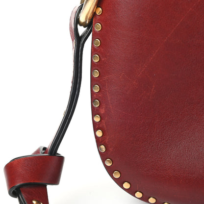 Chloe Calfskin Braided Small Hudson Shoulder Bag Sienna Red 19 of 20