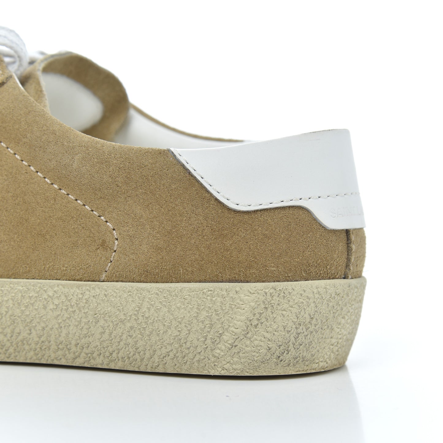 Distressed Suede Womens Court Classic Sneakers 38 Desert