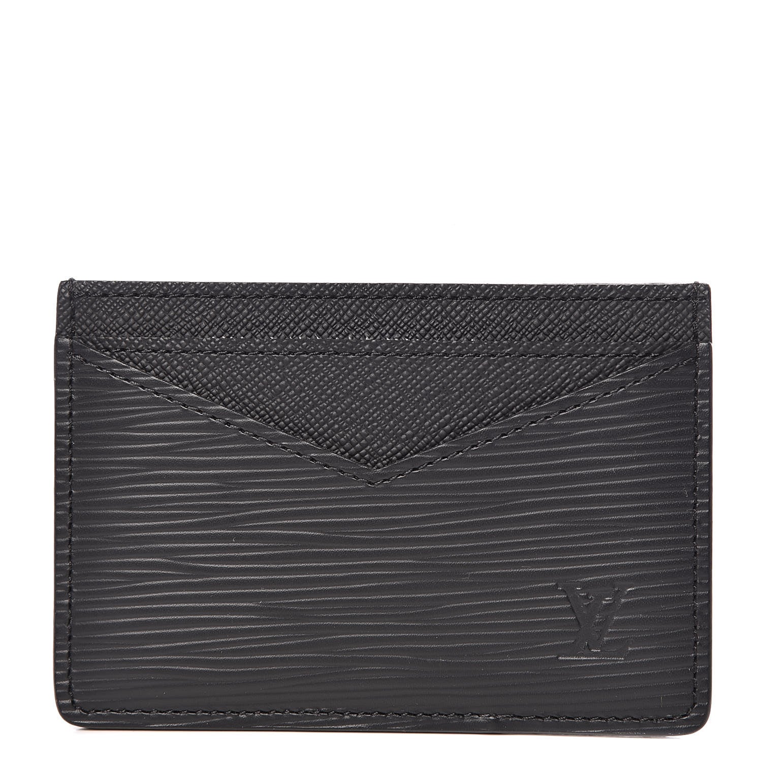 Louis Vuitton Epi Neo Porte-Cartes Card Holder Black 1 of 7