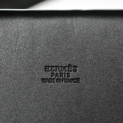 Hermes Toile Vache Hunter Herbag Cabas MM Black 7 of 8
