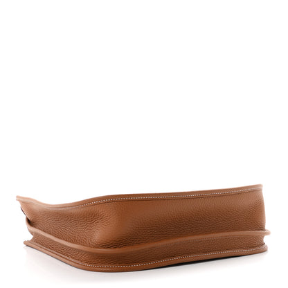 Hermes Taurillon Clemence Evelyne III PM Gold 4 of 11
