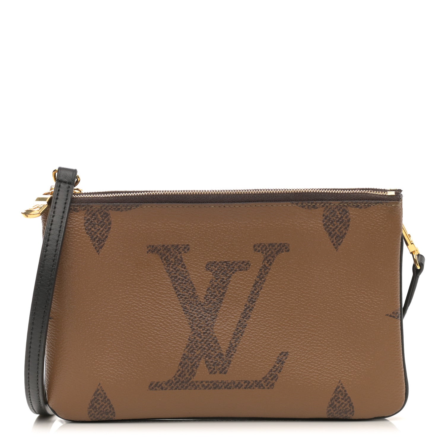 Louis Vuitton Reverse Monogram Giant Double Zip Pochette 1 of 9