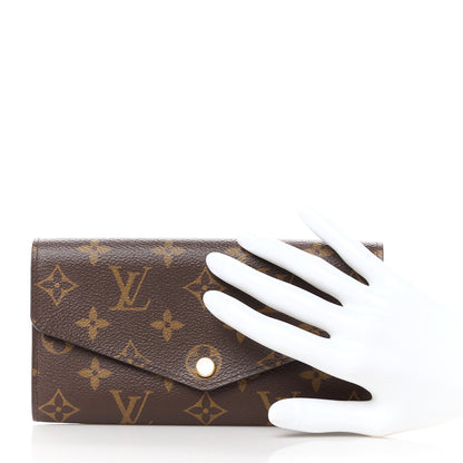 Louis Vuitton Monogram Sarah Wallet NM Rose Ballerine 2 of 10