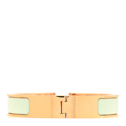 Hermes Enamel Narrow Clic Clac H Bracelet PM Vert Fizz 3 of 5