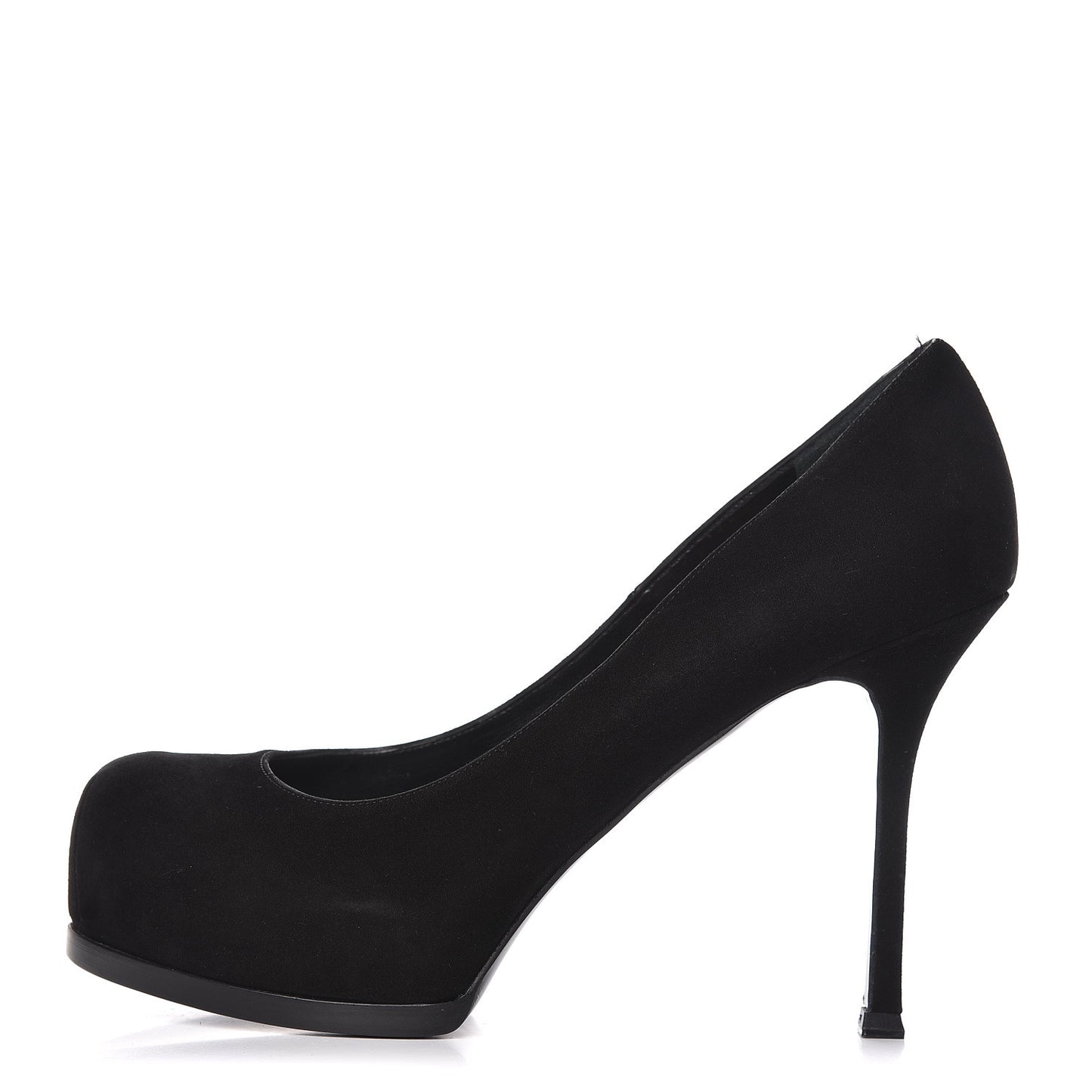Suede Calfskin Tribtoo 80 Pumps 39.5 Black