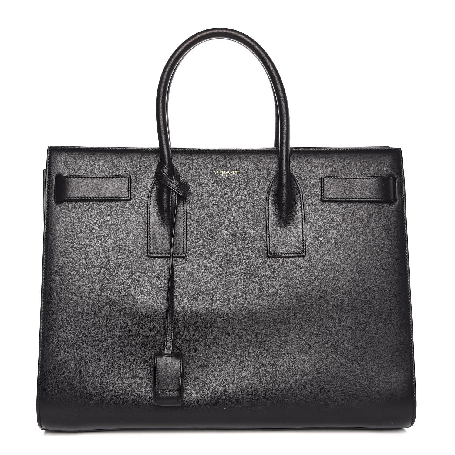 Saint Laurent Calfskin Large Sac De Jour Carryall Black 1 of 13